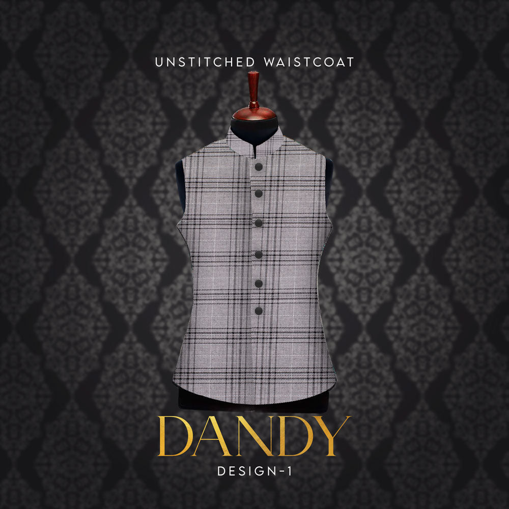 Dandy Unstitched Waistcoat/ Coat