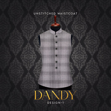 Dandy Unstitched Waistcoat/ Coat