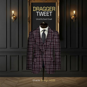 Royal Tweed Wool Unstitched Coat