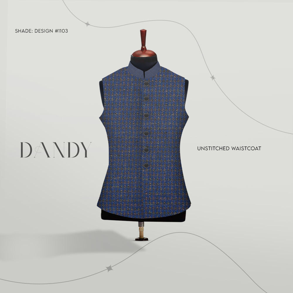 Dandy Unstitched Waistcoat/ Coat
