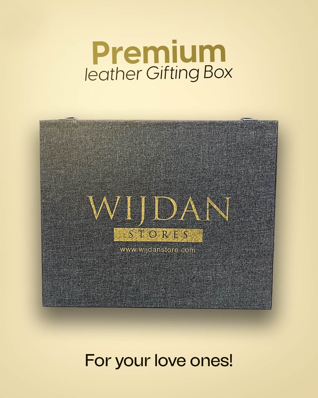 Grey Leather Box